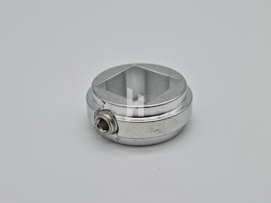 Feststellring Alu, für 12mm 4-Kant